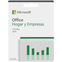 Microsoft Office Hogar y Empresas 2024 para 1 PC o Mac